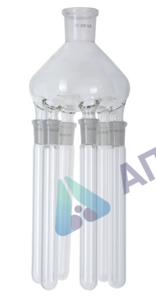 RV 10 Испарительные дистиляторы "Паук", штуцеры по 20 мл