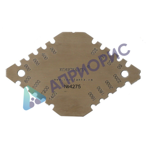 Калибровка толщиномера-гребёнки Константа Г3