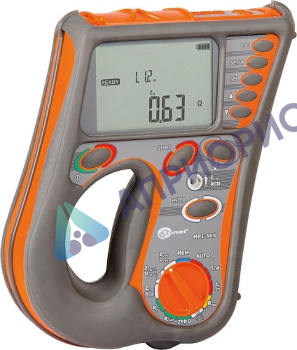 Поверка измерителя параметров электробезопасности электроустановок MPI-502, MPI-505, MPI-508, MPI-520, MPI-525