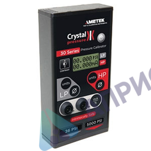 Поверка калибратора давления Crystal 31, Crystal 33, Crystal XP