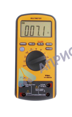 VA-MM40В Мультиметр цифровой с повышенной защитой