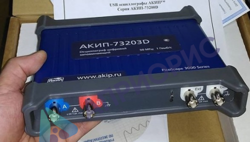 Поверка осциллографа АКИП-73203D