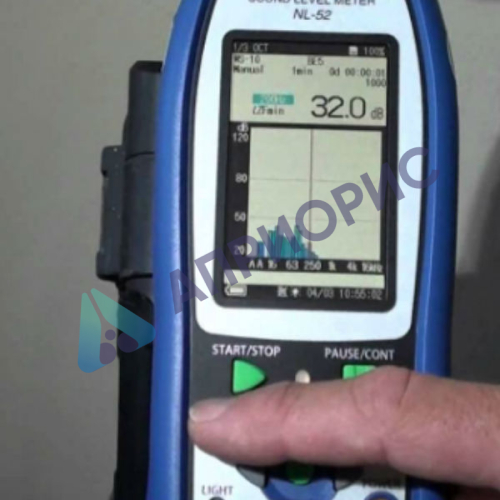 Поверка шумомера NL-52 RION
