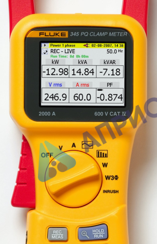 Поверка токовых клещей Fluke 345