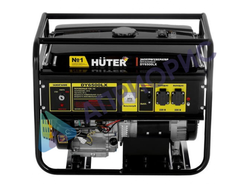 Бензиновый генератор HUTER DY6,5LX