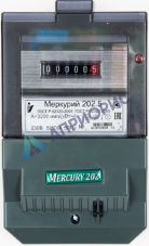 Поверка счетчиков ватт-часов активной энергии переменного тока электронных Меркурий 202