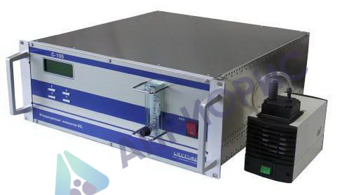 Поверка оптического газоанализатора (С-105М) SO2 в атмосферном воздухе и технологических газовых смесях