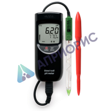 pH-метр HANNA HI 99121 (портативный, для грунта и почвы)