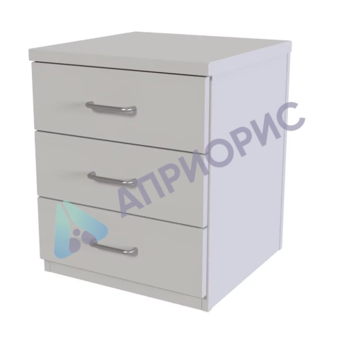 Тумба навесная металлическая с 3 (вариант с 4) ящиками Ногинск (модель L, H)