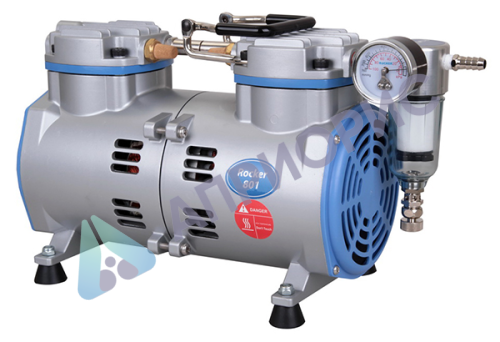 Лабораторные сухие поршневые вакуумные насосы Rocker 801