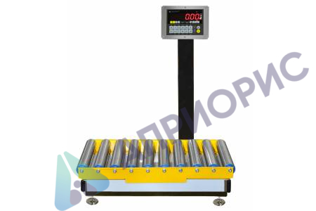 ВТП-3/600 (850х650) (ВТ-1 c IP65) с рольгангом со световой/звуковой индикацией (3-х модульной)