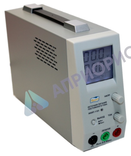 Поверка источника питания АКИП-1101