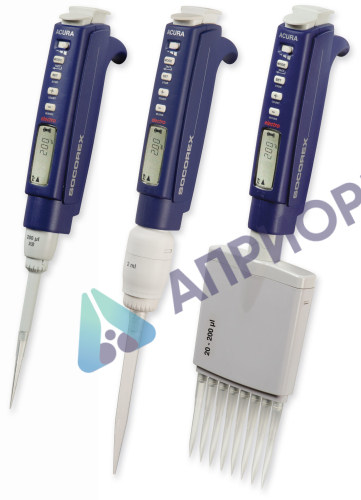 Калибровка электронной микропипетки Socorex Acura Х5 926, 936, 956