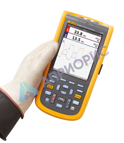 Поверка осциллографа-мультиметра Fluke 125B/S