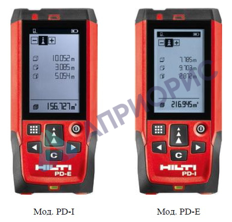 Поверка дальномера лазерного PD-I, PD-E