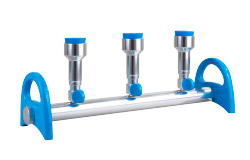 Многоканальные коллекторы из алюминия для вакуумного фильтрования MultiVac 310-MS 