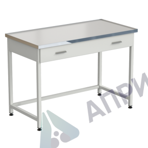 Стол лабораторный с 1 ящиком 1212х610х850 мм, раб. поверхность - LABGRADE-лайт
