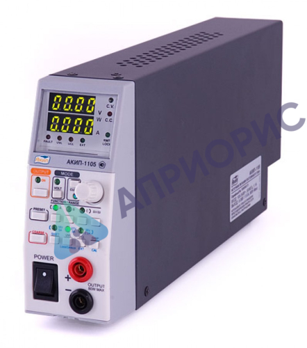 Поверка источника питания АКИП-1105