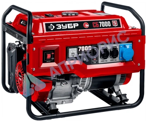Бензиновый генератор ЗУБР СБ-7000