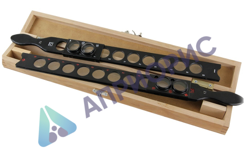 Поверка линейки скиаскопической ЛСК-1