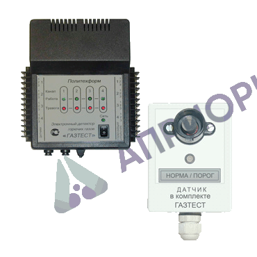 ГАЗТЕСТ детектор горючих газов электронный многоканальный стационарный