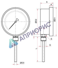 Поверка термометров биметаллических специальных (с пружиной) Тип БТ, серия 220