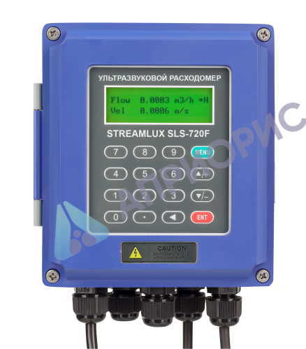 Ультразвуковой расходомер Streamlux SLS-720FE одноканальный DN 701..6000 мм