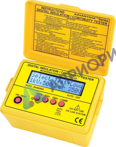 Поверка измерителя сопротивления изоляции 1800IN, 1801IN, 1832IN, 1851IN, 2732IN, 2751IN, 2801IN, 2803IN, 2804IN, 4153IN, 6200IN, 6201IN, 6210IN, 6211IN, 6212IN