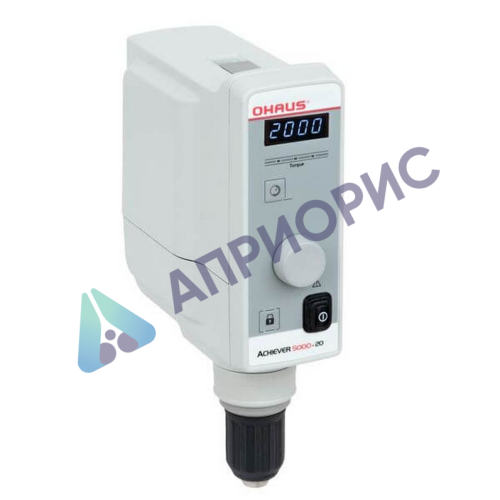 Мешалка верхнеприводная OHAUS Achiever 5000 e-A51ST020 (до 2000 об/мин., до 25 л., 10000 мПа•с) Мешалка верхнеприводная OHAUS Achiever 5000 e-A51ST020 (до 2000 об/мин., до 25 л., 10000 мПа•с)