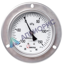 Поверка мановакуумметров коррозионностойких ДА8008-ВУф Кс