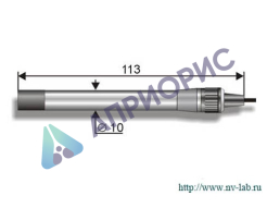 Электрод ионоселективный ЭЛИС-121NO3 (плёночный)